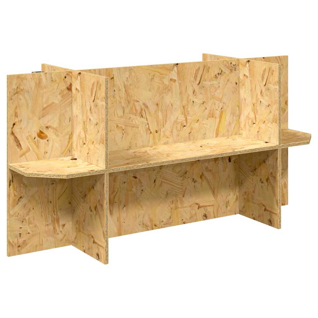Base per Terrario con lo scaffale Marrone 100 x 40 x 50 cm OSB