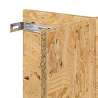 Base per Terrario con lo scaffale Marrone 60 x 30 x 50 cm OSB