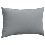 Cuscini da Divano 2 pcs Grigio chiaro 50 x 30 cm Tessuto