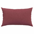 Cuscini da Divano 2 pcs Rosso Vino 50 x 30 cm Tessuto