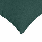 Cuscini da Divano 2 pcs Verde Scuro 50 x 30 cm Tessuto