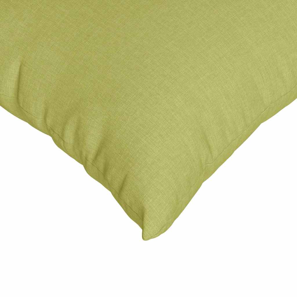 Cuscini da Divano 2 pcs Verde chiaro 50 x 30 cm Tessuto