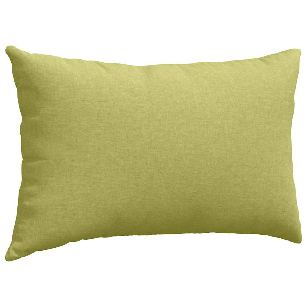 Cuscini da Divano 2 pcs Verde chiaro 50 x 30 cm Tessuto