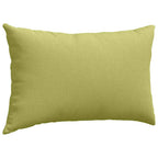 Cuscini da Divano 2 pcs Verde chiaro 50 x 30 cm Tessuto