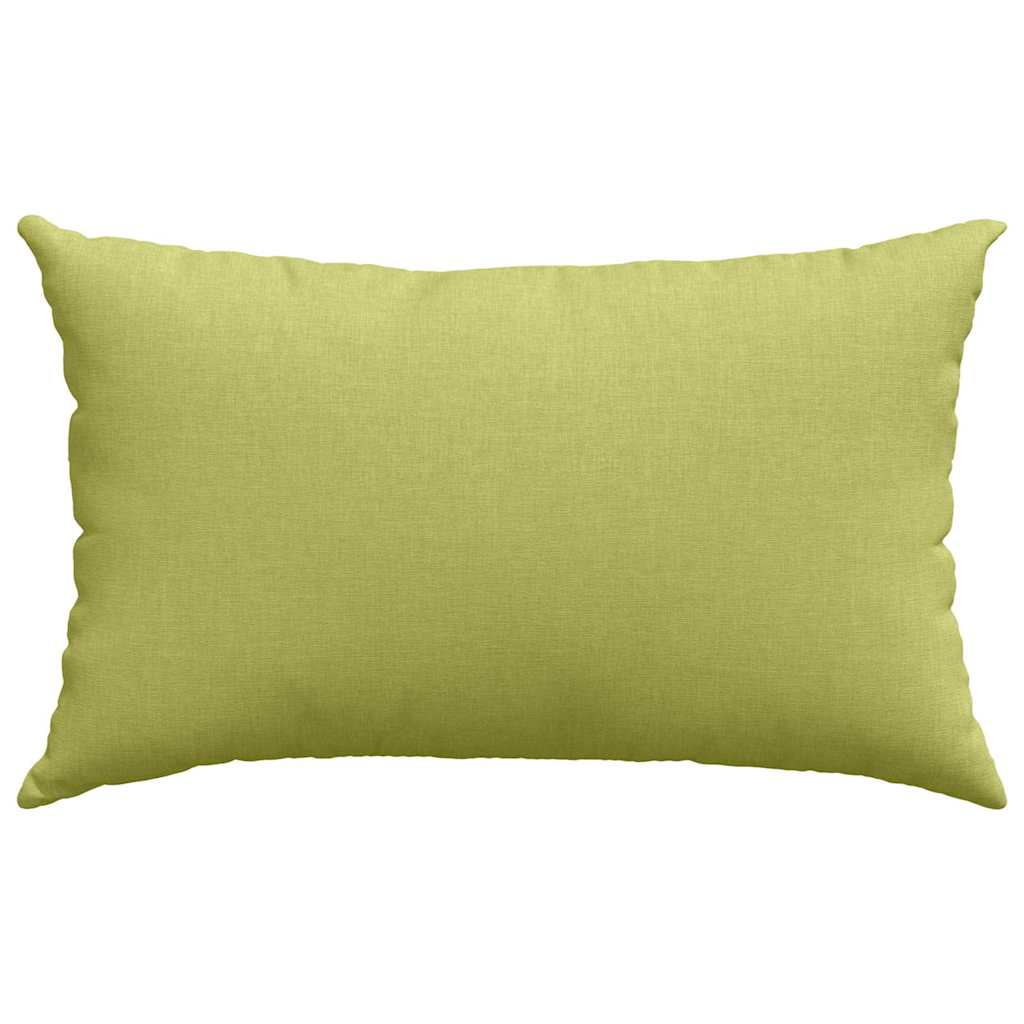 Cuscini da Divano 2 pcs Verde chiaro 50 x 30 cm Tessuto