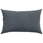 Cuscini da Divano 2 pcs Grigio scuro 50 x 30 cm