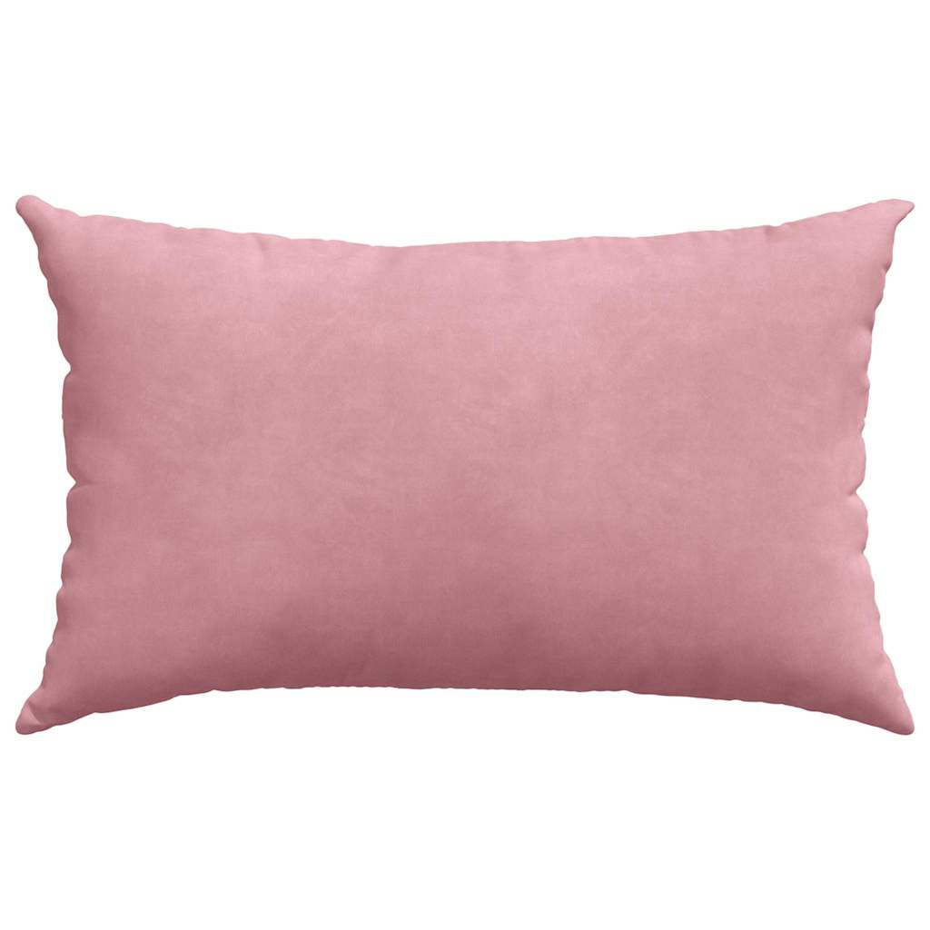 Cuscini da Divano 2 pcs Rosa 50 x 30 cm Tessuto in Cords