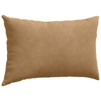 Cuscini da Divano 2 pcs Marrone 50 x 30 cm Tessuto in Cords