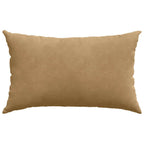 Cuscini da Divano 2 pcs Marrone 50 x 30 cm Tessuto in Cords