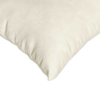 Cuscini da Divano 2 pcs Crema 50 x 30 cm Tessuto in Cords
