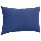 Cuscini da Divano 2 pcs Blu Polizia 50 x 30 cm Tessuto in Cords