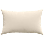 Cuscini da Divano 2 pcs Beige 50 x 30 cm Tessuto