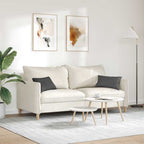 Cuscini da Divano 2 pcs Grigio scuro 50 x 30 cm
