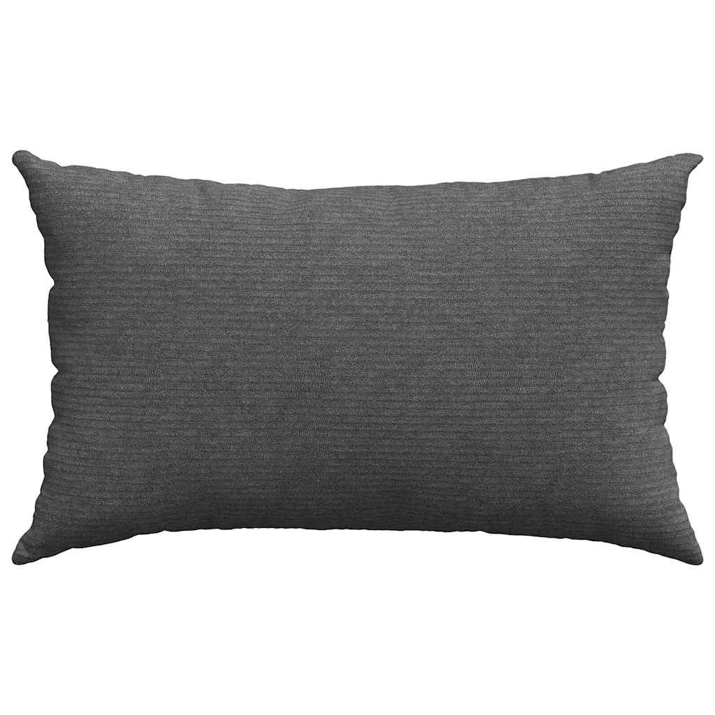 Cuscini da Divano 2 pcs Grigio scuro 50 x 30 cm