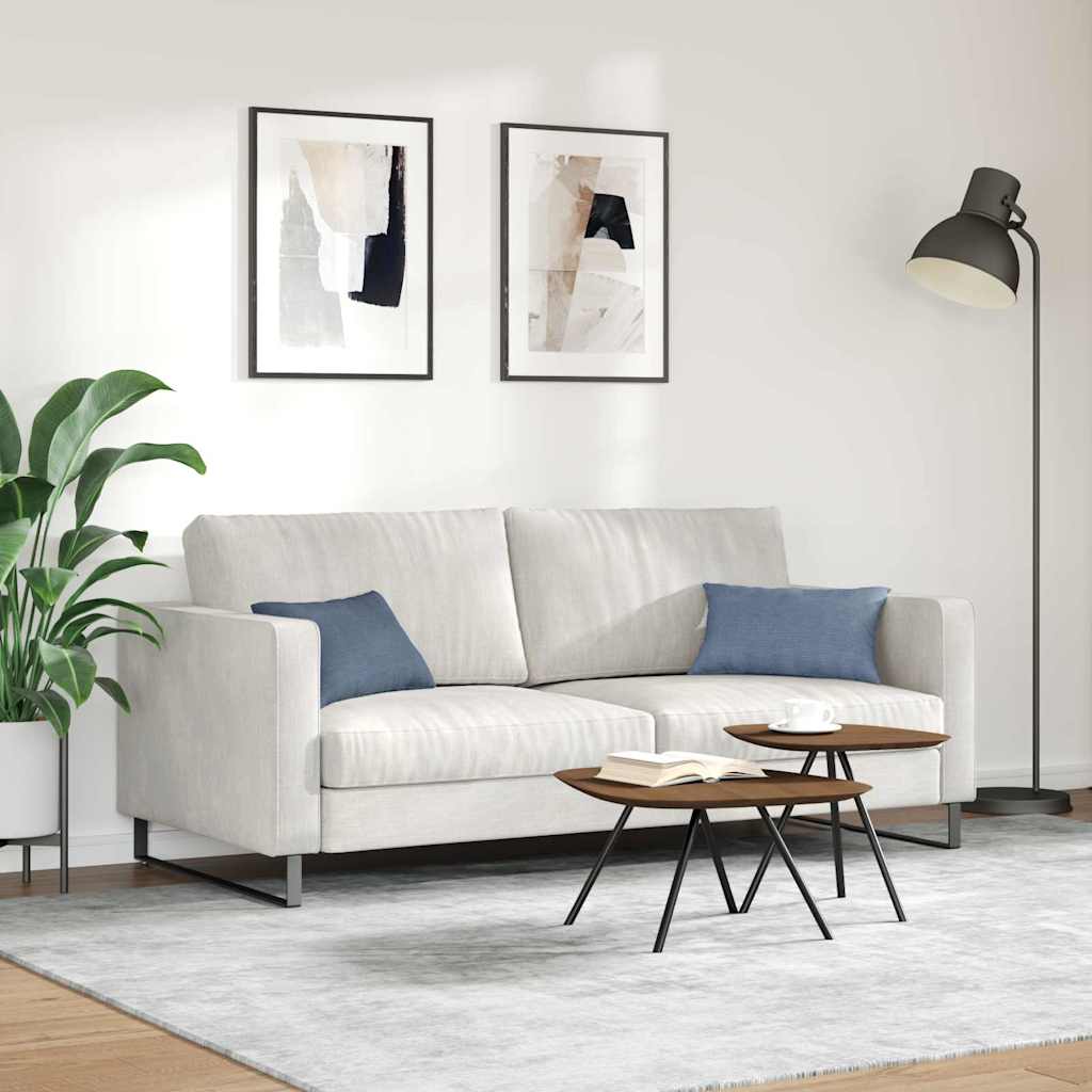 Cuscini da Divano 2 pcs Blu 50 x 30 cm Tessuto in Cords
