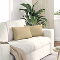 Cuscini da Divano 2 pcs Grigio Verde 50 x 30 cm