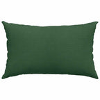Cuscini da Divano 2 pcs Verde Scuro 50 x 30 cm Tessuto in Cords
