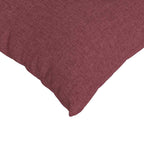 Cuscini da Divano 2 pcs Rosso Vino 60 x 40 cm Tessuto