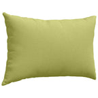 Cuscini da Divano 2 pcs Verde chiaro 60 x 40 cm Tessuto