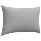 Cuscini da Divano 2 pcs Grigio Nuvola 60 x 40 cm Tessuto