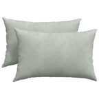 Cuscini da Divano 2 pcs Grigio chiaro 60 x 40 cm