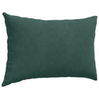 Cuscini da Divano 2 pcs Verde scuro 60 x 40 cm Tessuto in Cords