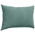 Cuscini da Divano 2 pcs Verde Mare 60 x 40 cm Tessuto in Cords
