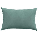 Cuscini da Divano 2 pcs Verde Mare 60 x 40 cm Tessuto in Cords