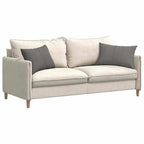 Cuscini da Divano 2 pcs Grigio chiaro 60 x 40 cm