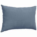 Cuscini da Divano 2 pcs Blu 60 x 40 cm Tessuto in Cords