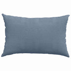 Cuscini da Divano 2 pcs Blu 60 x 40 cm Tessuto in Cords