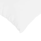 Cuscini da Divano 2 pcs Bianco 80 x 40 cm Tessuto