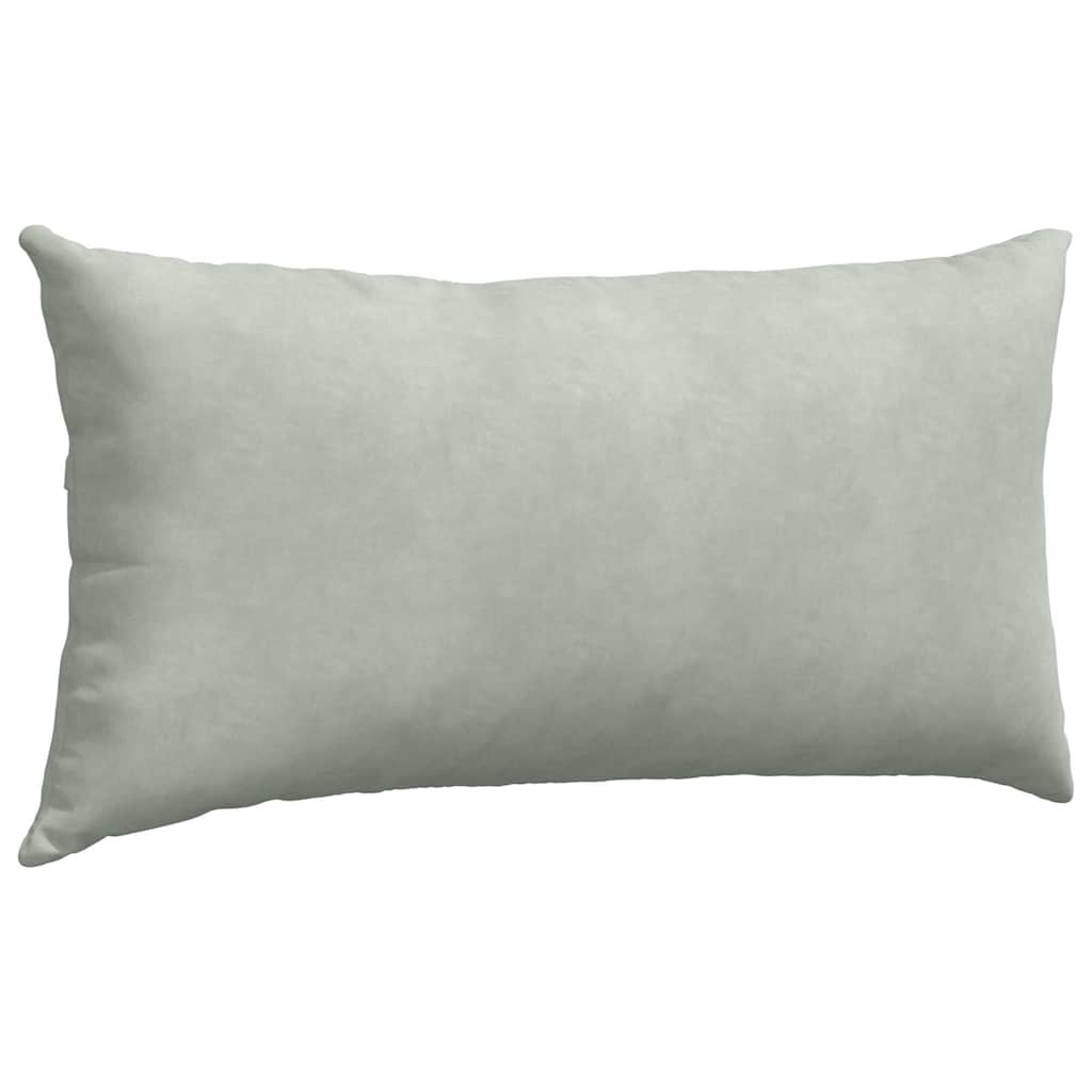 Cuscini da Divano 2 pcs Grigio chiaro 80 x 40 cm