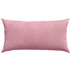 Cuscini da Divano 2 pcs Rosa 80 x 40 cm Tessuto in Cords