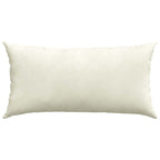 Cuscini da Divano 2 pcs Crema 80 x 40 cm Tessuto in Cords