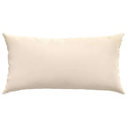 Cuscini da Divano 2 pcs Beige 80 x 40 cm Tessuto