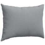 Cuscini da Divano 2 pcs Grigio chiaro 70 x 50 cm Tessuto