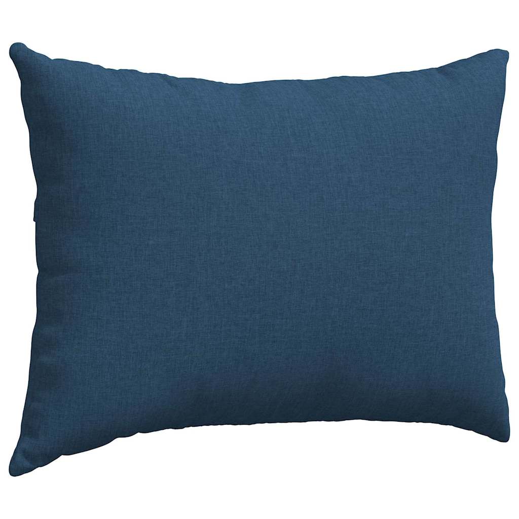 Cuscini da Divano 2 pcs Blu 70 x 50 cm Tessuto