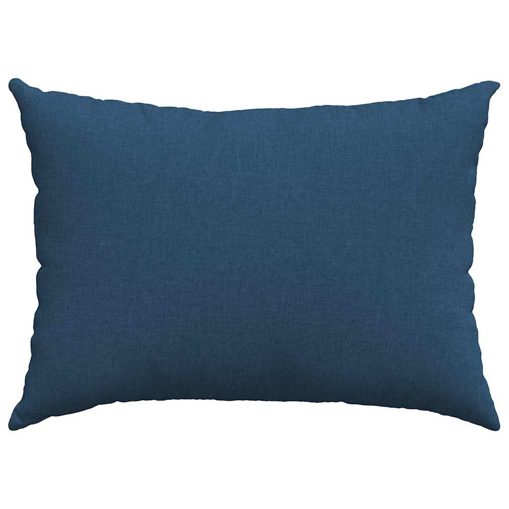 Cuscini da Divano 2 pcs Blu 70 x 50 cm Tessuto