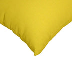 Cuscini da Divano 2 pcs Giallo Chiaro 70 x 50 cm Tessuto