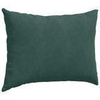 Cuscini da Divano 2 pcs Verde Scuro 70 x 50 cm Tessuto in Cords