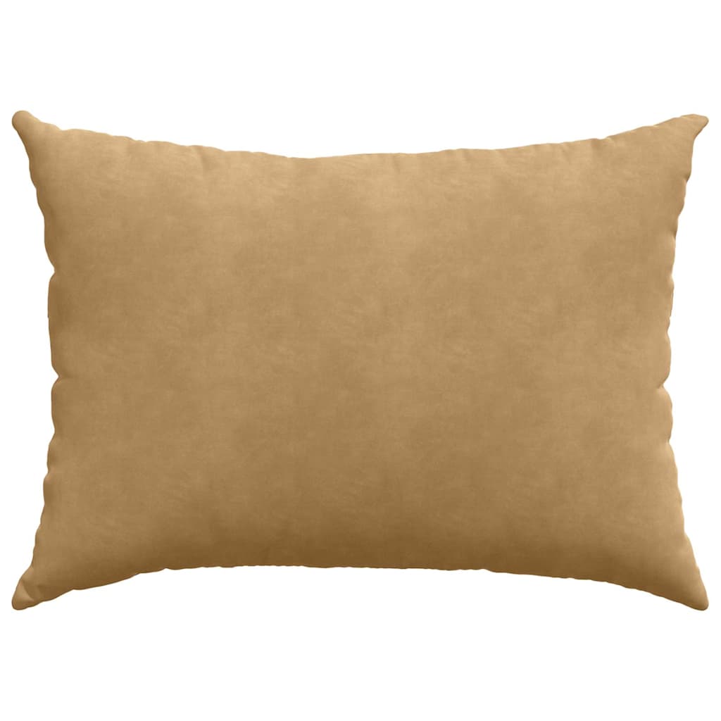 Cuscini da Divano 2 pcs Marrone 70 x 50 cm Tessuto in Cords