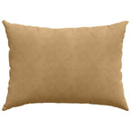 Cuscini da Divano 2 pcs Marrone 70 x 50 cm Tessuto in Cords