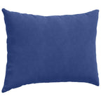 Cuscini da Divano 2 pcs Blu Polizia 70 x 50 cm Tessuto in Cords