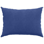 Cuscini da Divano 2 pcs Blu Polizia 70 x 50 cm Tessuto in Cords