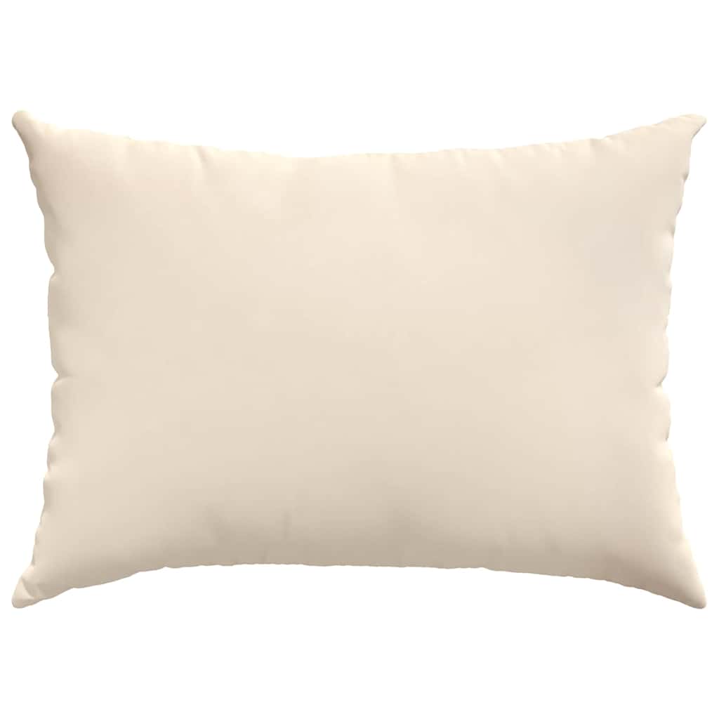 Cuscini da Divano 2 pcs Beige 70 x 50 cm Tessuto