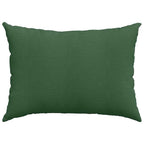 Cuscini da Divano 2 pcs Verde Scuro 70 x 50 cm Tessuto in Cords