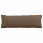 Cuscini da Divano 2 pcs Marrone 120 x 40 cm Tessuto