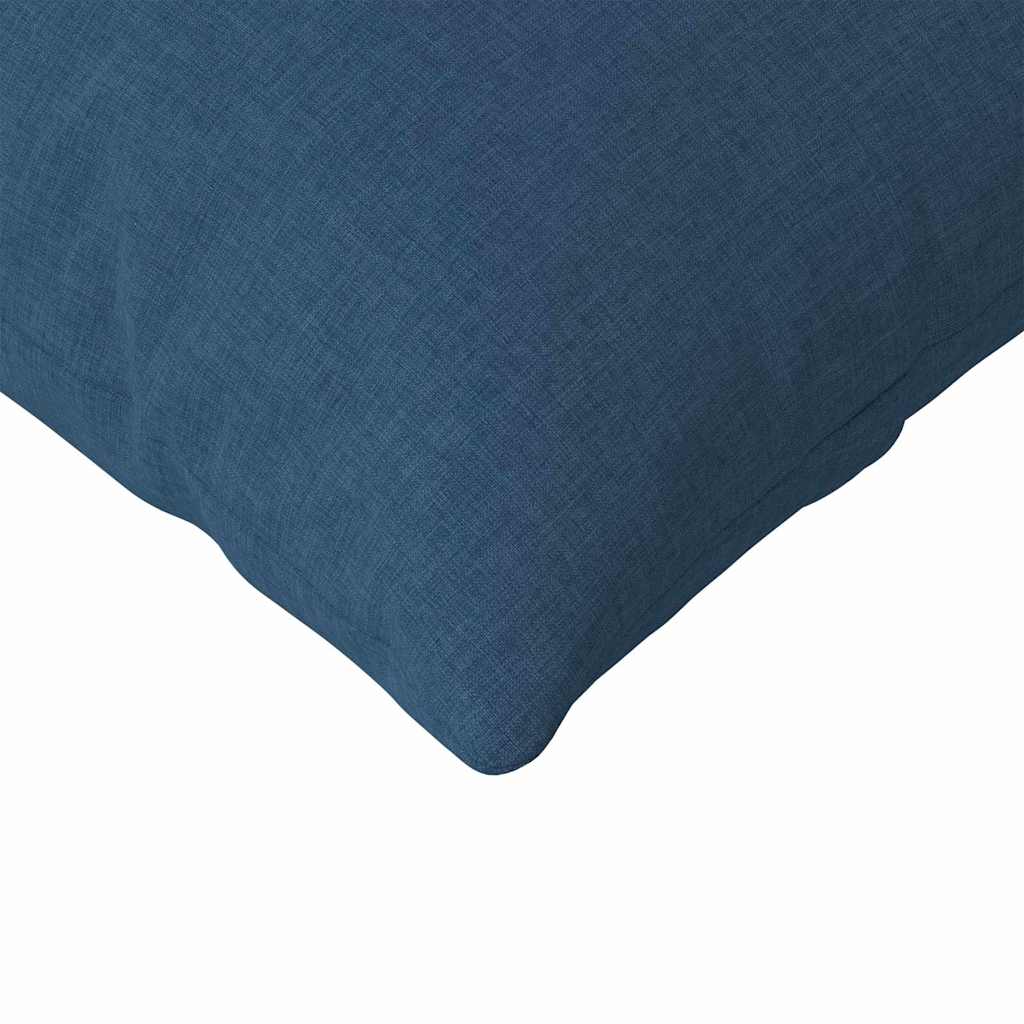Cuscini da Divano 2 pcs Blu 120 x 40 cm Tessuto
