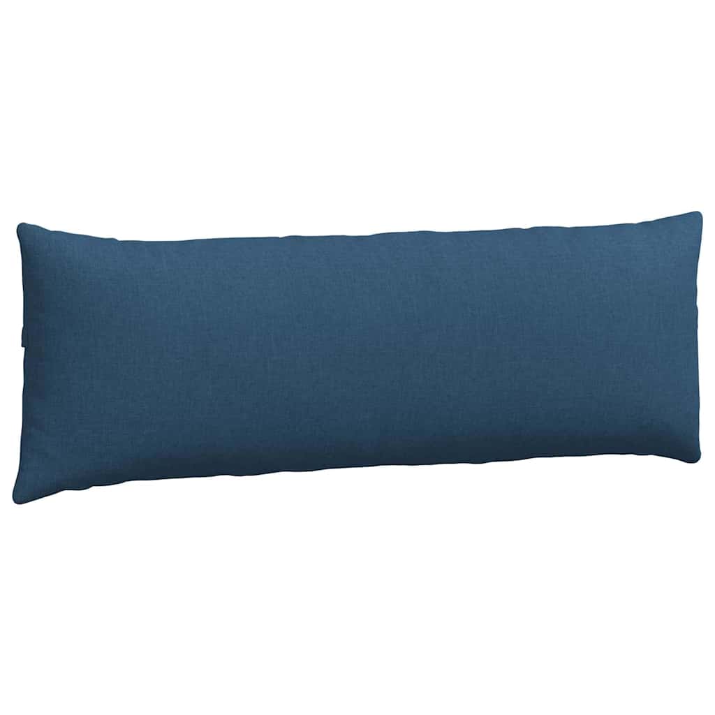 Cuscini da Divano 2 pcs Blu 120 x 40 cm Tessuto